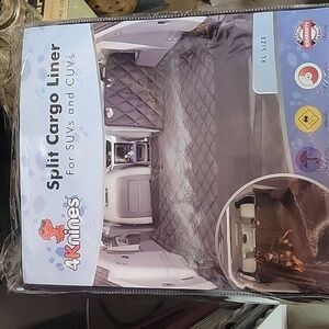 MONEY DONATED TO SPCA 4knines Split cargo liner for SUV and C.U.V